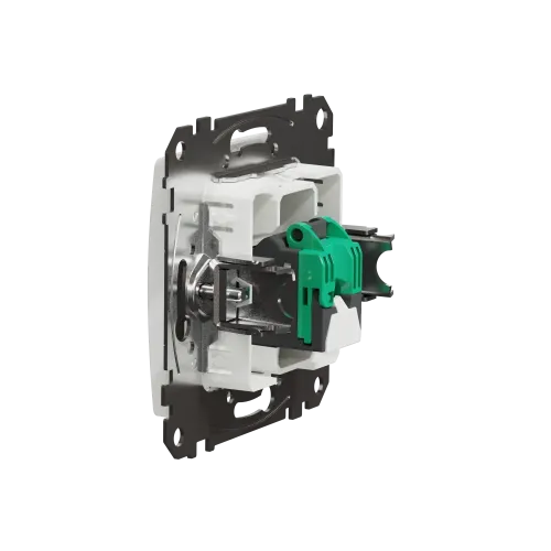 Компьютерная розетка RJ45 кат. 5е UTP, белый, Sedna Design SDD111451