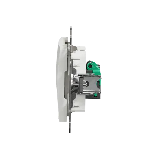 Компьютерная розетка RJ45 кат. 5е UTP, белый, Sedna Design SDD111451