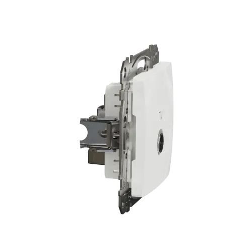 Розетка телевизионная конечная, белый, Sedna Design SDD111471