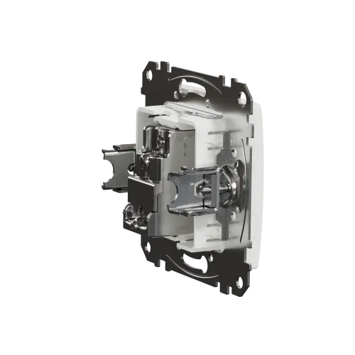 Розетка телевизионная конечная, белый, Sedna Design SDD111471