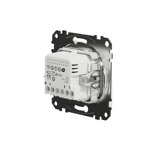 Датчик движения с кнопкой, белый, Sedna Design SDD111504