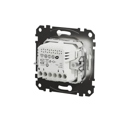 Датчик движения с кнопкой, белый, Sedna Design SDD111504