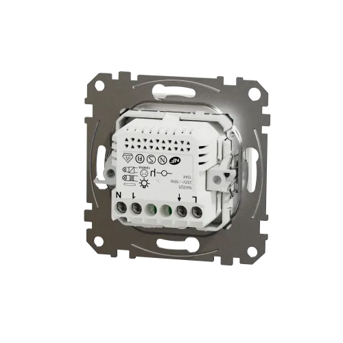 Датчик движения с кнопкой, белый, Sedna Design SDD111504