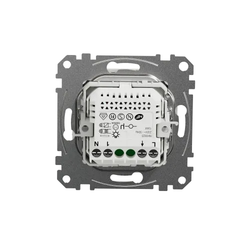 Датчик движения с кнопкой, белый, Sedna Design SDD111504