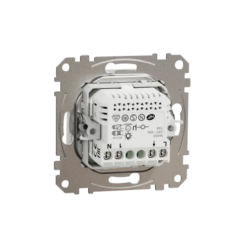 Датчик движения с кнопкой, белый, Sedna Design SDD111504