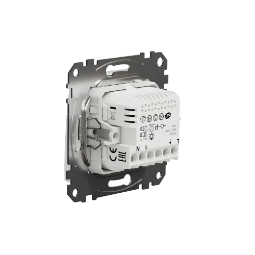 Датчик движения с кнопкой, белый, Sedna Design SDD111504