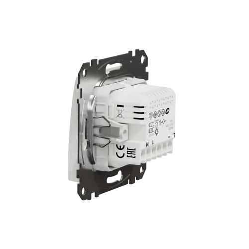 Датчик движения с кнопкой, белый, Sedna Design SDD111504