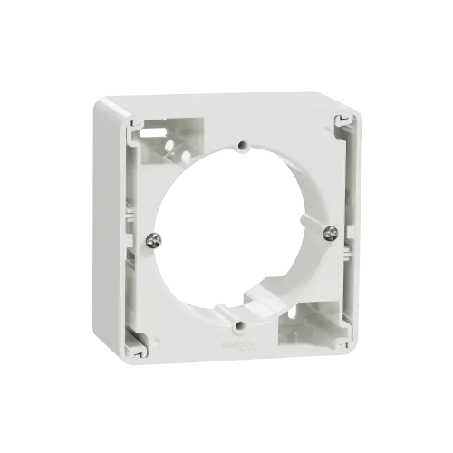 Коробка для накладного монтажа 1 пост, белый, Sedna Design SDD111901