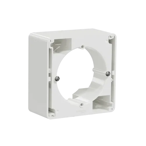 Коробка для накладного монтажа 1 пост, белый, Sedna Design SDD111901