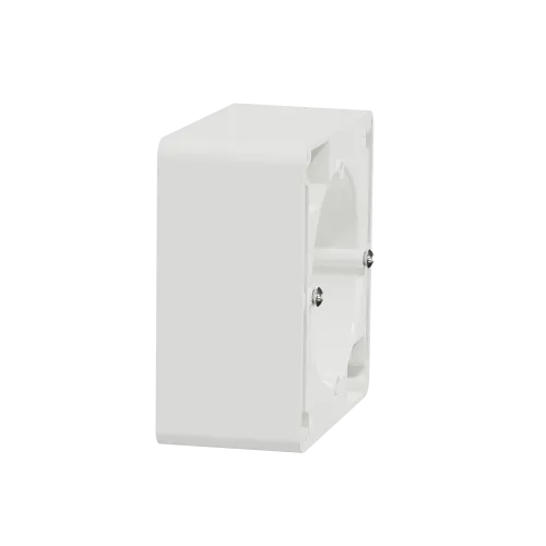 Коробка для накладного монтажа 1 пост, белый, Sedna Design SDD111901