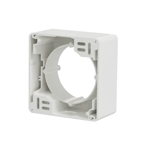 Коробка для накладного монтажа 1 пост, белый, Sedna Design SDD111901