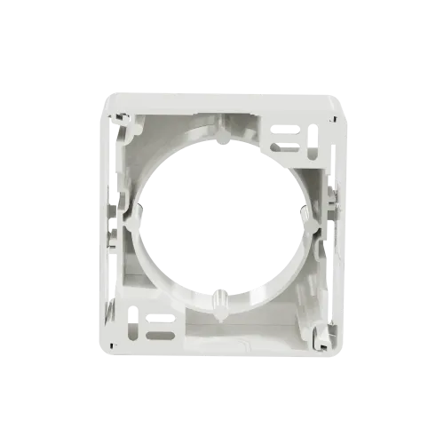 Коробка для накладного монтажа 1 пост, белый, Sedna Design SDD111901