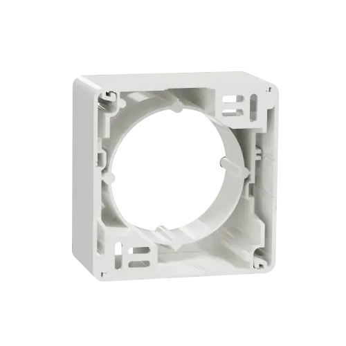 Коробка для накладного монтажа 1 пост, белый, Sedna Design SDD111901