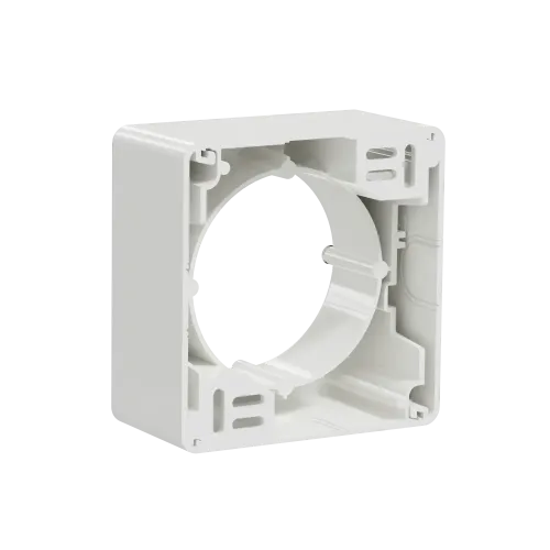 Коробка для накладного монтажа 1 пост, белый, Sedna Design SDD111901