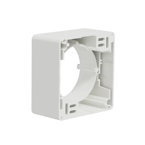Коробка для накладного монтажа 1 пост, белый, Sedna Design SDD111901