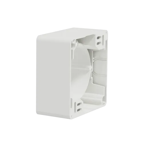 Коробка для накладного монтажа 1 пост, белый, Sedna Design SDD111901