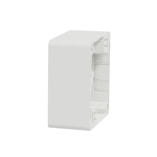 Коробка для накладного монтажа 1 пост, белый, Sedna Design SDD111901