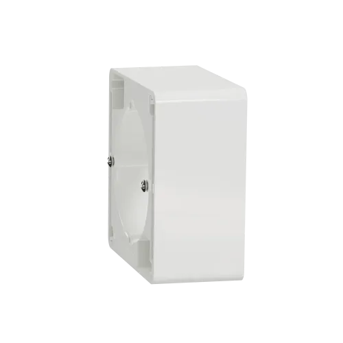 Коробка для накладного монтажа 1 пост, белый, Sedna Design SDD111901