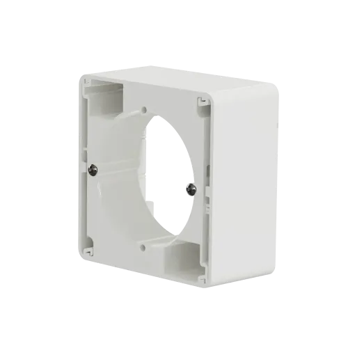 Коробка для накладного монтажа 1 пост, белый, Sedna Design SDD111901
