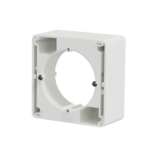 Коробка для накладного монтажа 1 пост, белый, Sedna Design SDD111901