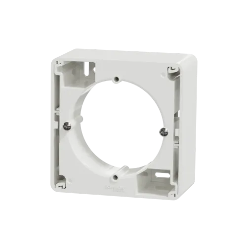 Коробка для накладного монтажа 1 пост, белый, Sedna Design SDD111901