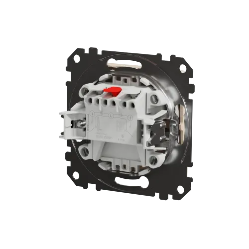 Выключатель 2 клавишный, бежевый, Sedna Design SDD112105