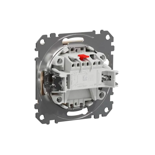 Кнопка 1 клавишная, бежевый, Sedna Design SDD112111