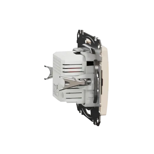 Розетка USB тип A+A, бежевый, Sedna Design SDD112401