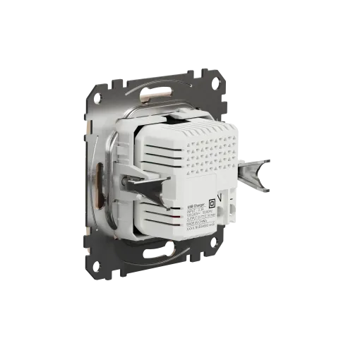 Розетка USB тип A+A, бежевый, Sedna Design SDD112401