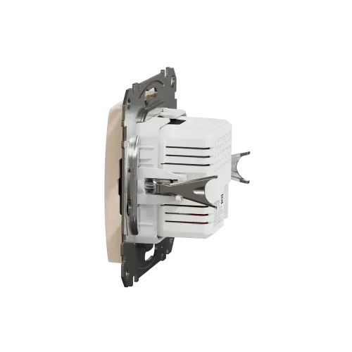 Розетка USB тип A+A, бежевый, Sedna Design SDD112401