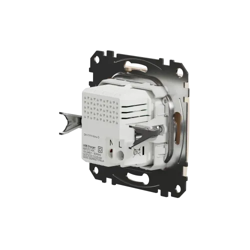 Розетка USB тип A+C 2,4A, бежевый, Sedna Design SDD112402