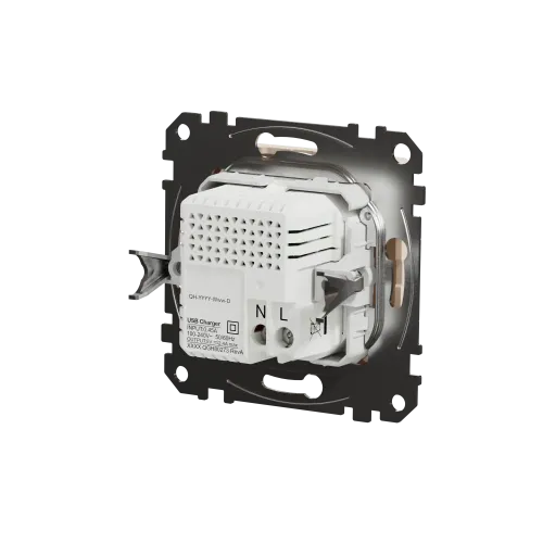 Розетка USB тип A+C 2,4A, бежевый, Sedna Design SDD112402