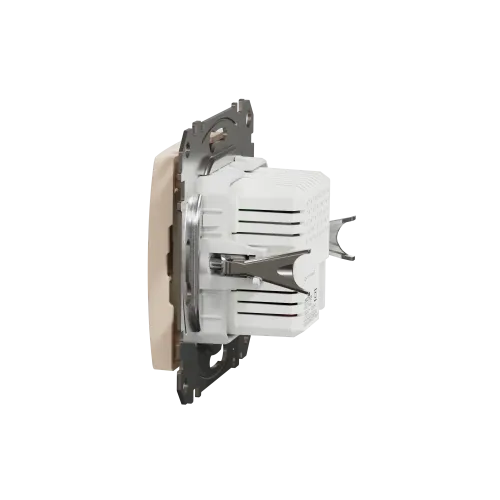 Розетка USB тип A+C 2,4A, бежевый, Sedna Design SDD112402