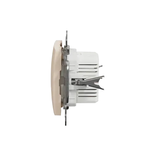 Розетка USB тип A+C 2,4A, бежевый, Sedna Design SDD112402