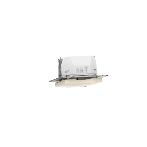 Розетка USB тип A+C 3A, 45W, бежевый, Sedna Design SDD112404