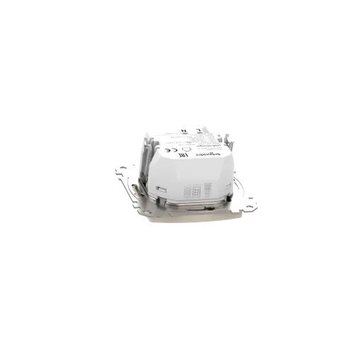 Розетка USB тип A+C 3A, 45W, бежевый, Sedna Design SDD112404