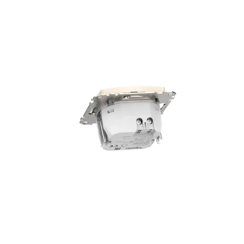 Розетка USB тип A+C 3A, 45W, бежевый, Sedna Design SDD112404