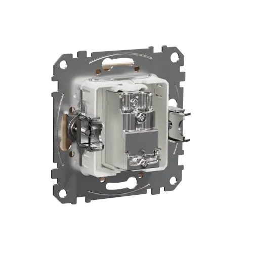 Розетка телевизионная конечная, бежевый, Sedna Design SDD112471