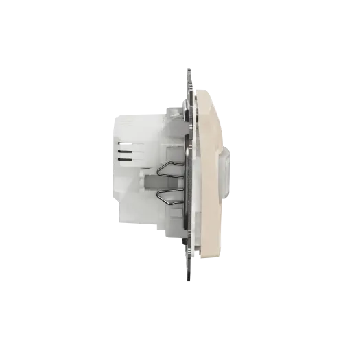 Датчик движения с кнопкой, бежевый, Sedna Design SDD112504
