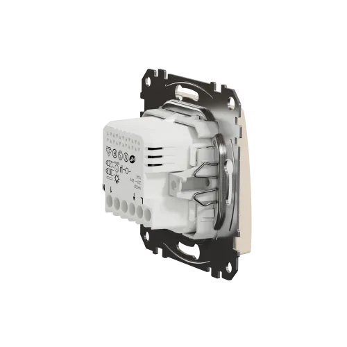 Датчик движения с кнопкой, бежевый, Sedna Design SDD112504