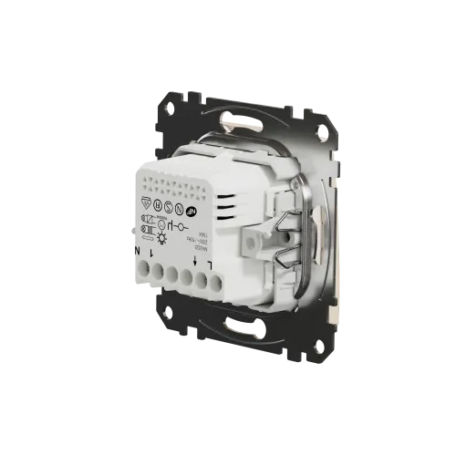 Датчик движения с кнопкой, бежевый, Sedna Design SDD112504