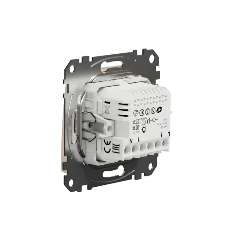 Датчик движения с кнопкой, бежевый, Sedna Design SDD112504