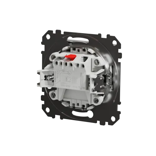 Выключатель 1 клавишный, алюминий, Sedna Design SDD113101