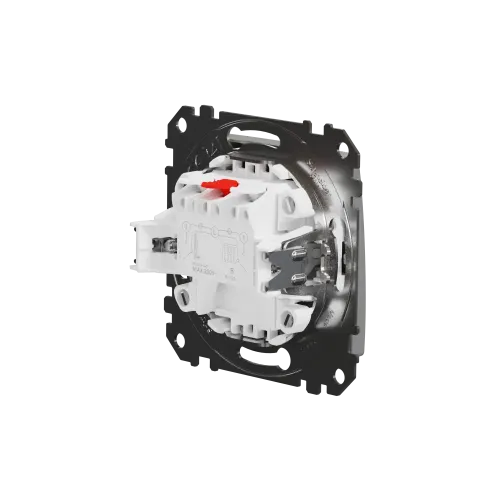 Выключатель 2 клавишный, алюминий, Sedna Design SDD113105