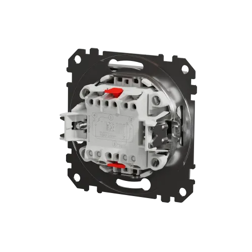 Выключатель перекрестный, алюминий, Sedna Design SDD113107