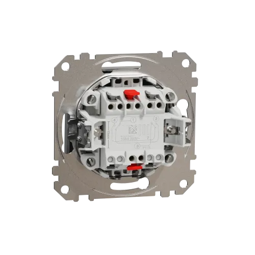 Выключатель перекрестный, алюминий, Sedna Design SDD113107