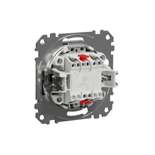 Выключатель перекрестный, алюминий, Sedna Design SDD113107