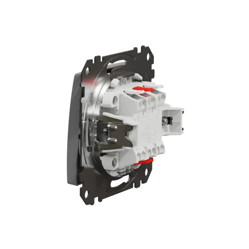 Выключатель перекрестный, алюминий, Sedna Design SDD113107