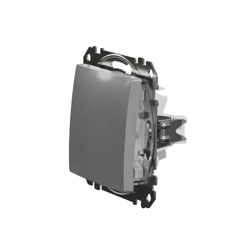 Выключатель перекрестный, алюминий, Sedna Design SDD113107