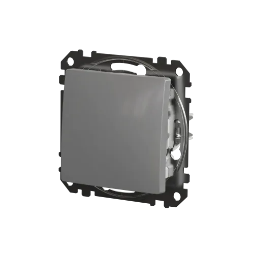 Выключатель перекрестный, алюминий, Sedna Design SDD113107